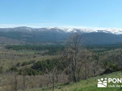 El Puerto del Reventón - San Ildefonso - Rascafria; verano senderismo; viajes organizados